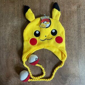 Pokemon Pikachu Acrylic Knit Beanie Hat BioWorld 2015 Official Hat